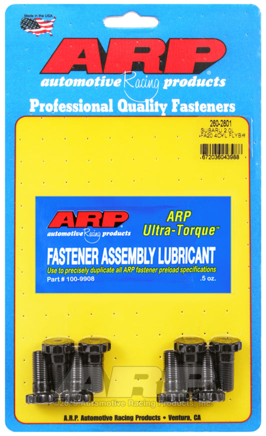ARP Subaru 2.0L FA20 4Cyl Flywheel Bolt Kit - awdtuningtx