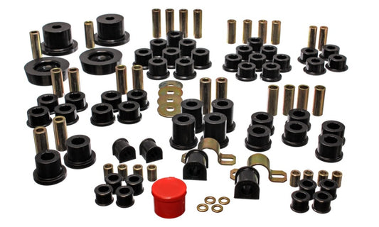 Energy Suspension 90-97 Mazda Miata Black Hyper-Flex Master Bushing Set - awdtuningtx
