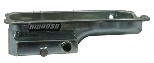 Moroso Honda 2.2/2.3L H Series Road Race Baffled Extra Capacity Steel Oil Pan - awdtuningtx