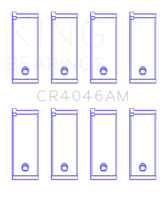 King Acura D16A1 (Size STD) Rod Bearing Set - awdtuningtx