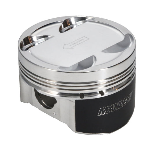 Manley 03-06 Evo 8/9 (7 Bolt 4G63T) 86mm +1mm Over Bore 8.5:1 Dish Pistons w/ Rings - awdtuningtx