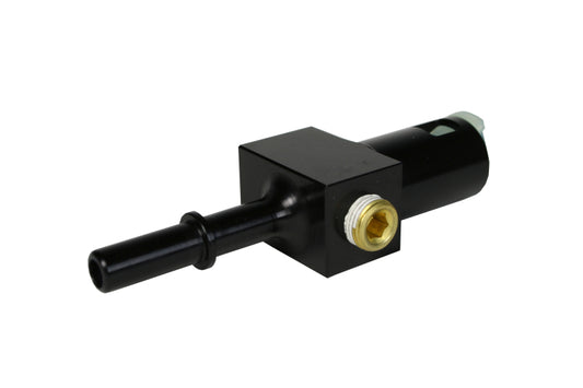 Aeromotive 5/16in Quick Connect with AN-06 port and 1/8in gauge port - awdtuningtx
