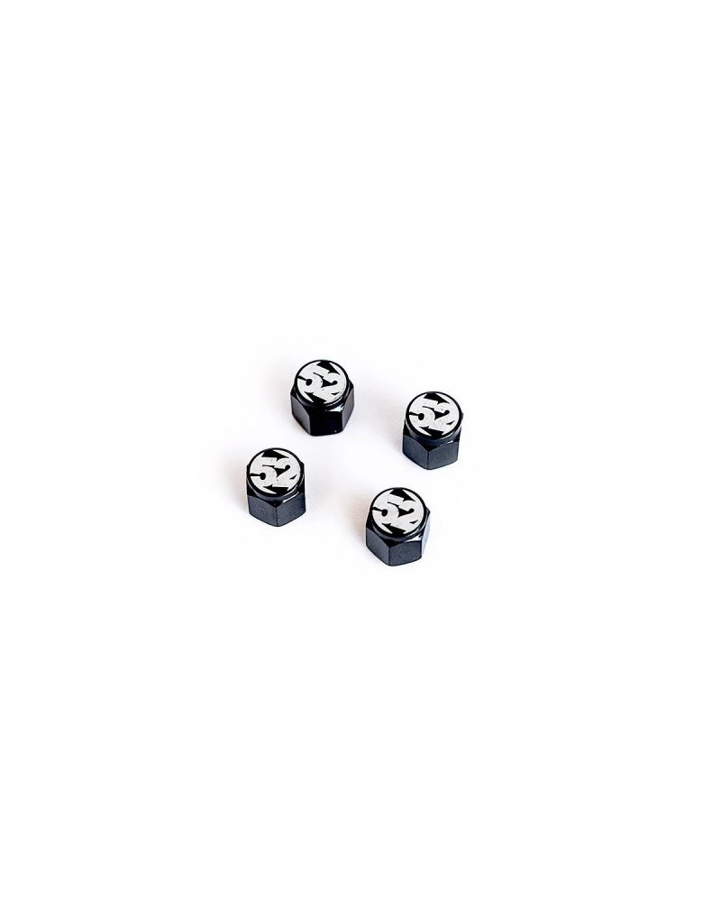 Fifteen52 Valve Stem Cap Set - Black - 4 Pieces - awdtuningtx
