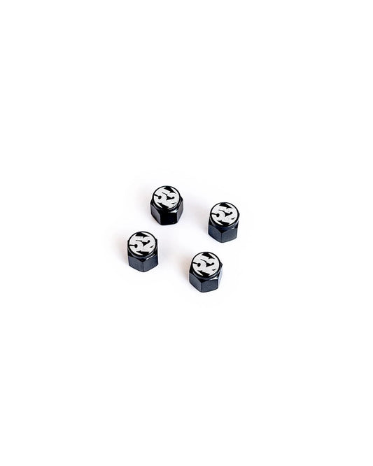 Fifteen52 Valve Stem Cap Set - Black - 4 Pieces - awdtuningtx