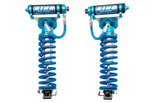 King Shocks 2005+ Ford F-250 4WD Front 3.0 Dia Remote Res Coilover Conv w/Adjuster (Pair) - awdtuningtx