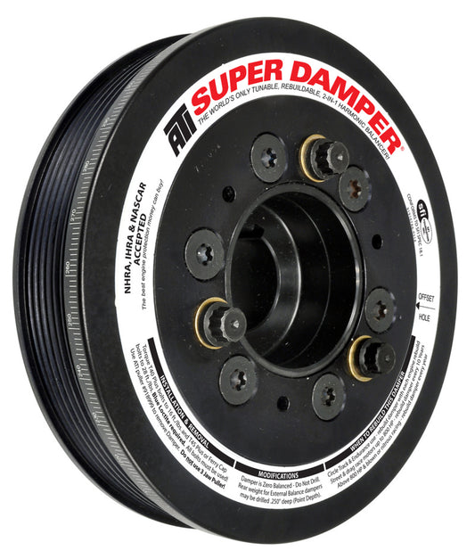 ATI Damper - 6.78in - Alum - 6 Grv - Toyota Supra - 94-98 - JZ80 - 15 Percent OD - Req gatK06077 - awdtuningtx