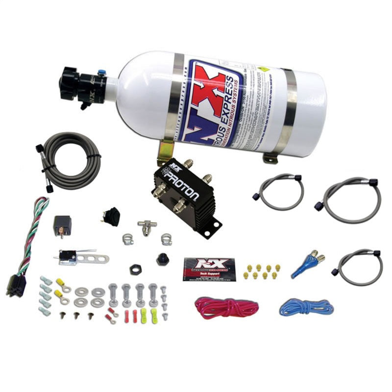 Nitrous Express Proton Plus Nitrous Kit w/10lb Bottle - awdtuningtx