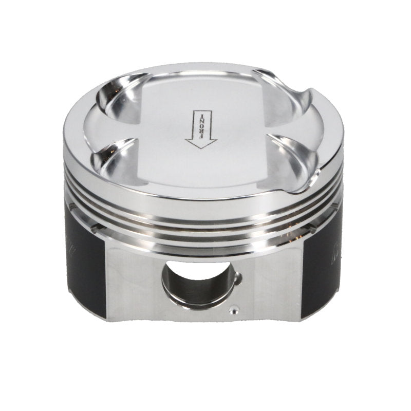 Manley 93-98 Toyota Supra Turbo (2JZGTE) 86.5mm +.5mm Oversized Bore 8.5:1 Dish Piston Set with Ring - awdtuningtx