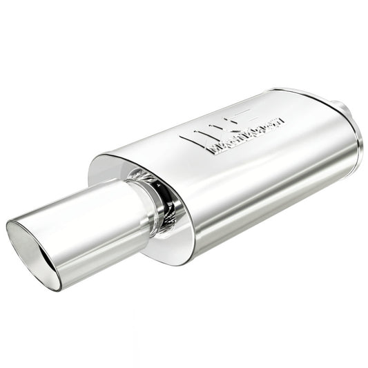MagnaFlow Muffler W/Tip Mag SS 14X5X8 2.25/4. - awdtuningtx