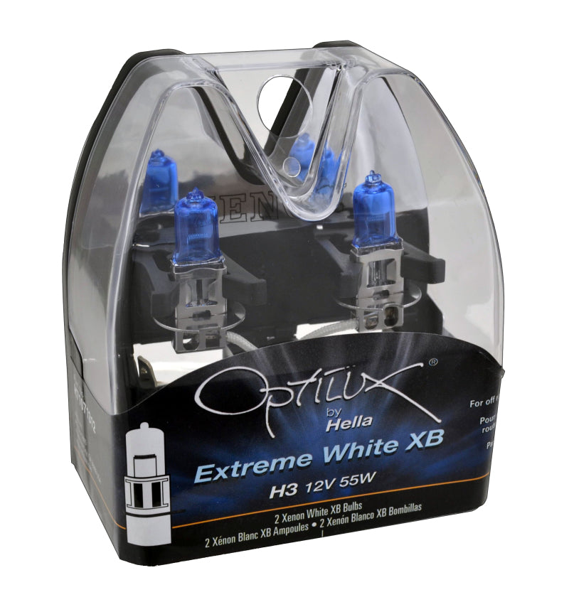 Hella H3 12V 55W Xen White XB Bulb (Pair) - awdtuningtx