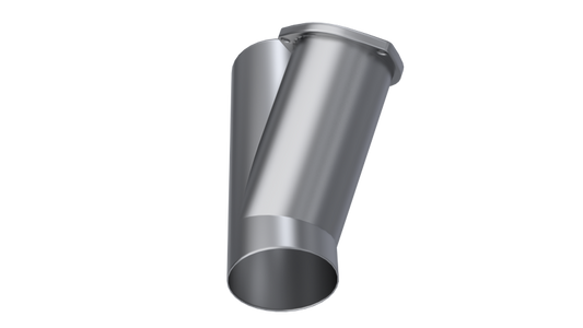 QTP 4in Weld-On QTEC Exhaust Cutout Y-Pipe - awdtuningtx