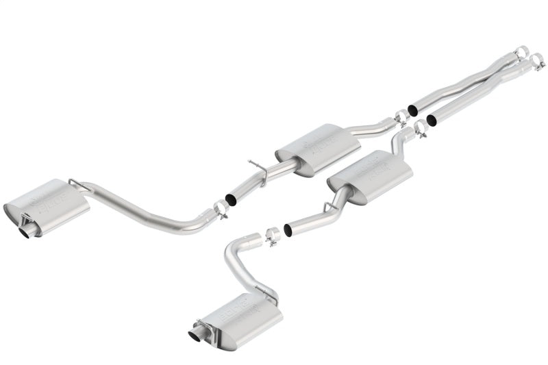 Borla 15-16 Dodge Charger R/T 5.7L No Tip Use Factory Valence Single Split Rear Exit ATAK Exhaust - awdtuningtx