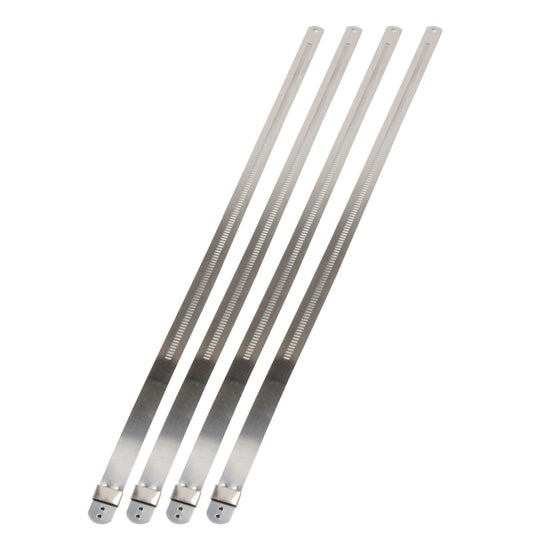 DEI Stainless Steel Positive Locking Tie 1/2in (12mm) x 14in - 4 per pack - awdtuningtx