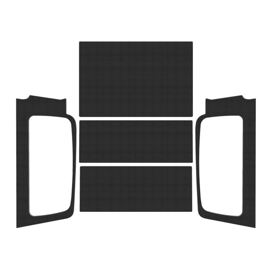 DEI 04-06 Jeep Wrangler LJ Unliminted Headliner Complete Kit - Black - awdtuningtx