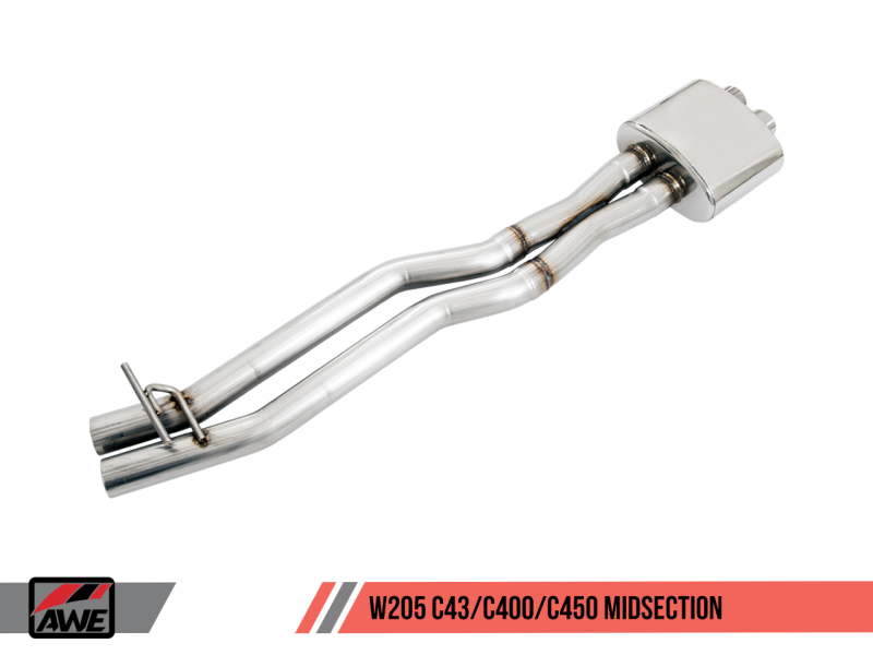 AWE Tuning Mercedes-Benz W205 C450 AMG / C400 Touring Edition Exhaust - awdtuningtx