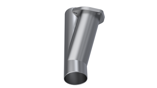 QTP 2.5in Weld-On QTEC Exhaust Cutout Y-Pipe - awdtuningtx