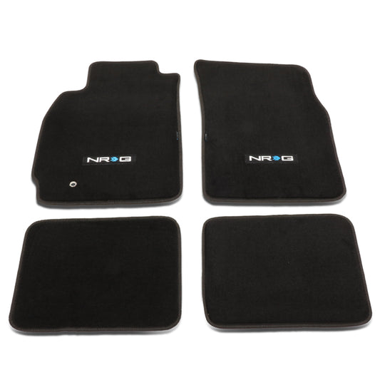 NRG Floor Mats - 03-05 Evo 8 (Evolution Logo) - 4pc. - awdtuningtx