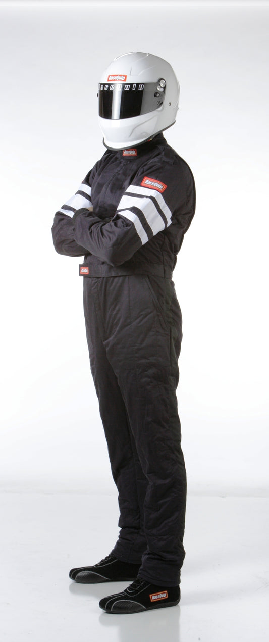 RaceQuip Black SFI-5 Suit - Large - awdtuningtx