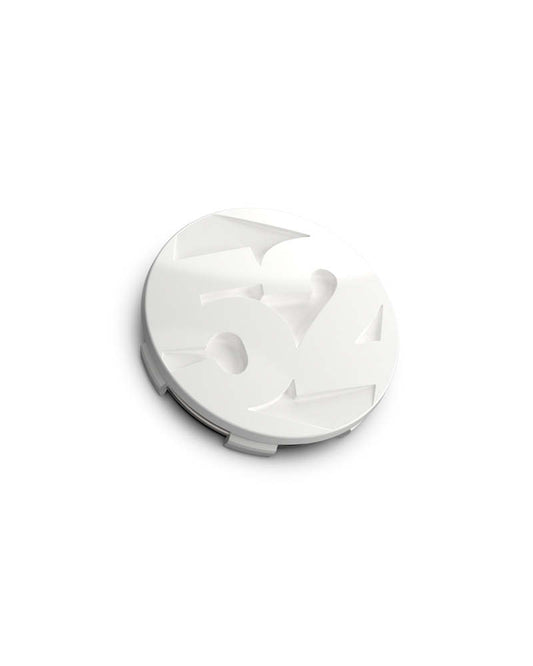 fifteen52 65mm Snap In Center Cap Single for Rally Sport and MX Wheels - Rally White (Gloss White) - awdtuningtx
