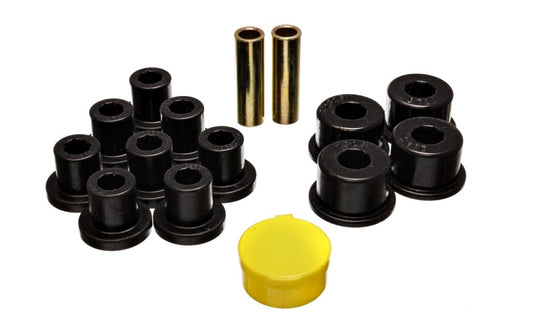 Energy Suspension 6/74-80 MG MGB Black Rear Leaf Spring Bushing Set - awdtuningtx