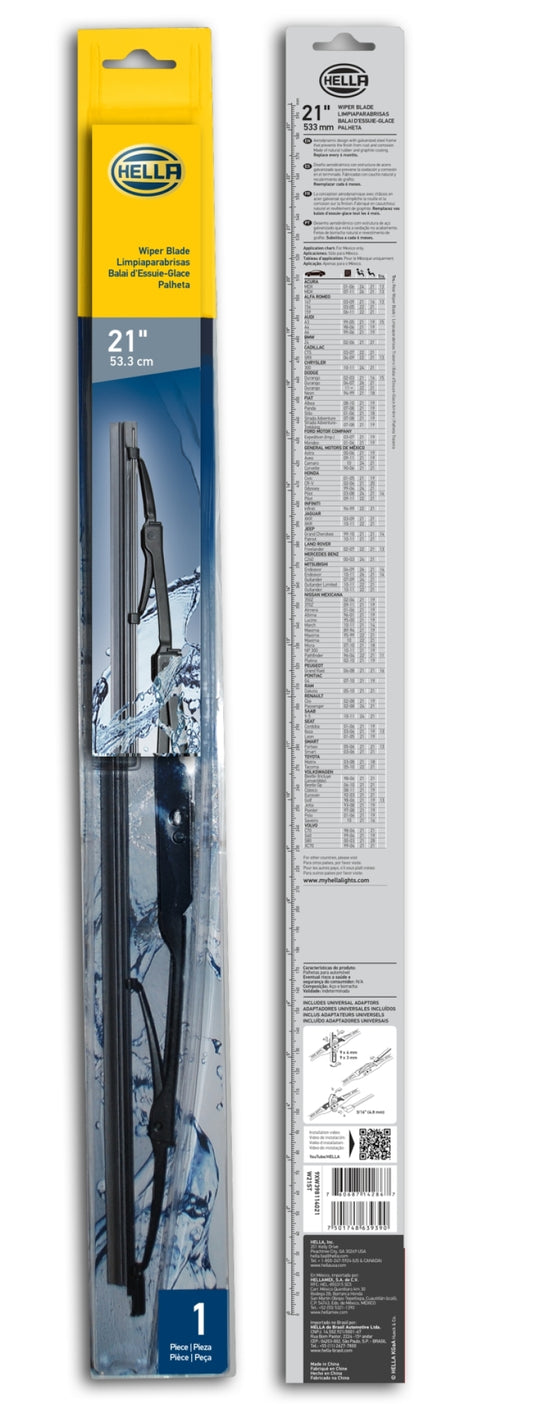 Hella Standard Wiper Blade 21in - Single - awdtuningtx