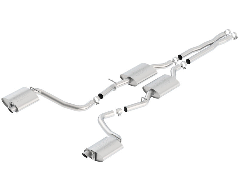 Borla 15-16 Dodge Charger R/T 5.7L No Tip Use Factory Valence Single Split Rear Exit ATAK Exhaust - awdtuningtx