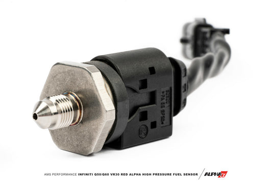 AMS Performance Infiniti Q50/Q60 VR30 Red Alpha High Pressure Fuel Sensor - awdtuningtx