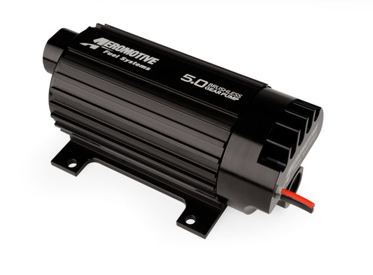 Aeromotive 5.0 Brushless Spur Gear External Fuel Pump - In-Line - 5gpm - awdtuningtx