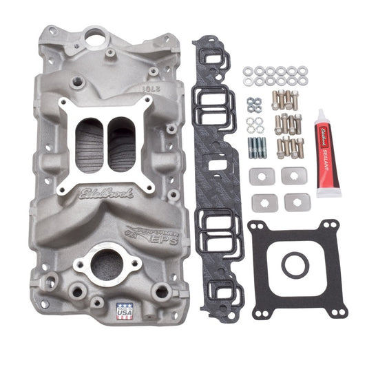 Edelbrock Manifold Installation Kit Performer Eps SBC 1957-1986 Natural Finish - awdtuningtx