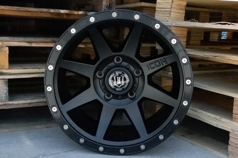 ICON 17in Compression/Alpha/Rebound Wheel Rock Ring Kit (20 Bolt) - awdtuningtx