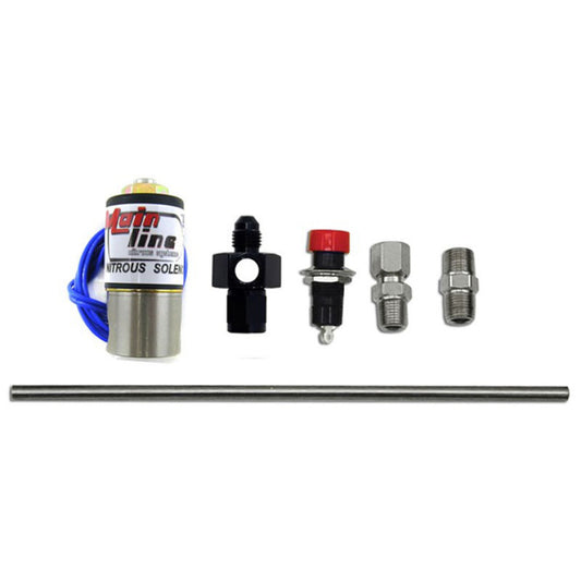 Nitrous Express Nitrous Purge Valve (6AN Manifold Push Button and Vent Tube) - awdtuningtx