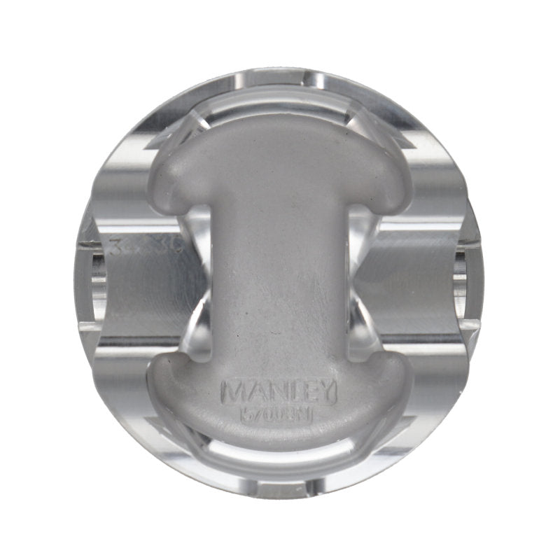 Manley Nissan (SR20DE/DET) 86.5mm +.5mm Oversized Bore 8.5:1 Dish Piston Set with Ring - awdtuningtx