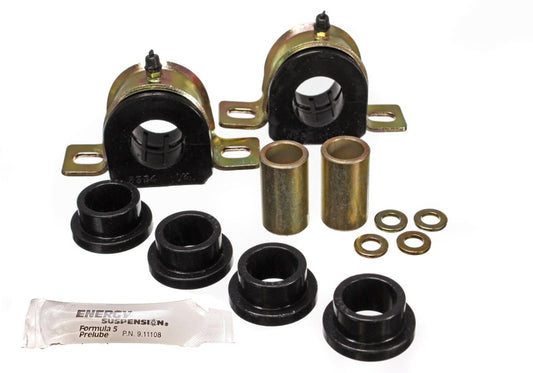 Energy Suspension 73-80 GM K5 Blazer / 73-80 K10/K20/K30 Black Complete Front Sway Bar Bushing Set - awdtuningtx
