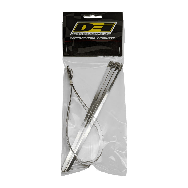 DEI Stainless Steel Locking Tie Eight 8in and Four 14in per pack - awdtuningtx