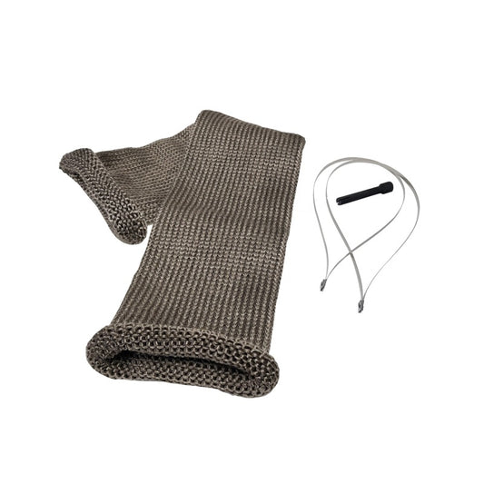 DEI Titanium 4in Knit Exhaust Sleeve - 36in - awdtuningtx