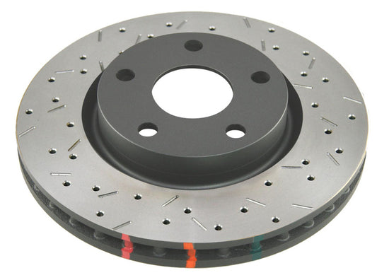 DBA 2015 Ford Mustang EcoBoost/GT w/o Brembo Calipers Rear Drilled/Slotted 4000 Series Rotor - awdtuningtx