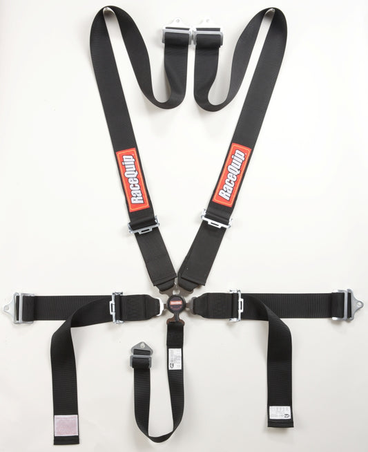 RaceQuip Black SFI CAMLOCK 5pt PD Lap Seat Belt - awdtuningtx