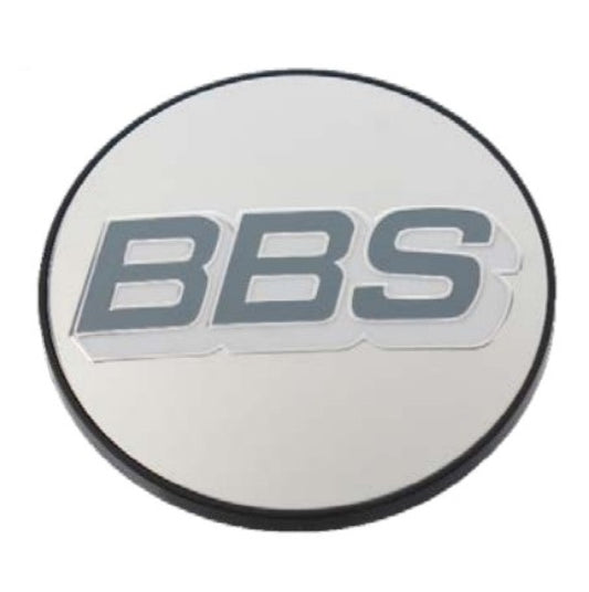 BBS Center Cap 56mm Polished/Grey & White - awdtuningtx