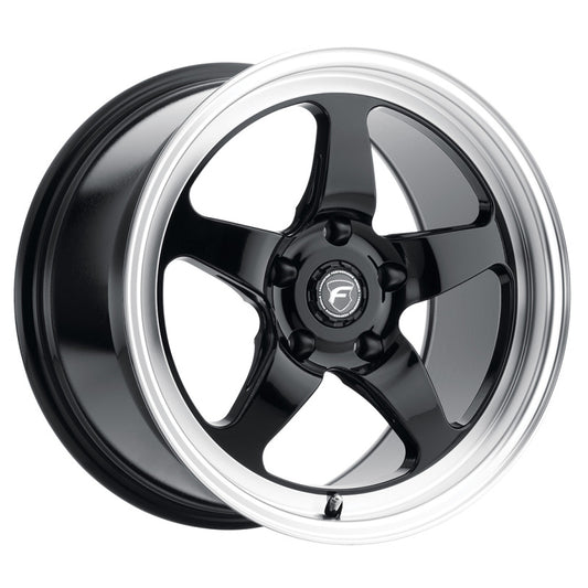Forgestar D5 Drag 18x5.0 / 5x115 BP / ET-37 / 1.5in BS Gloss Black Wheel - awdtuningtx