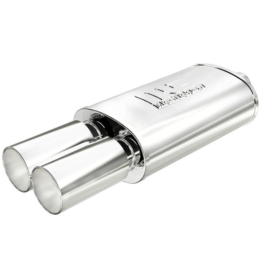 MagnaFlow Muffler W/Tip Mag SS 14X5X8 2.25/3. - awdtuningtx