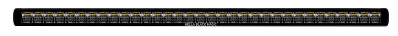 Hella Universal Black Magic 32in Thin Light Bar - Driving Beam - awdtuningtx