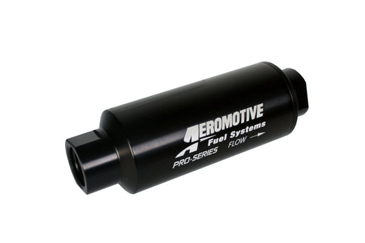 Aeromotive Pro-Series In-Line Fuel Filter - AN-12 - 100 Micron SS Element - awdtuningtx