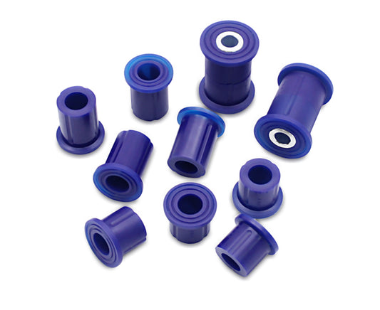 SuperPro 2005 Nissan Frontier LE Rear Leaf Spring and Shackle Bushing Kit - awdtuningtx