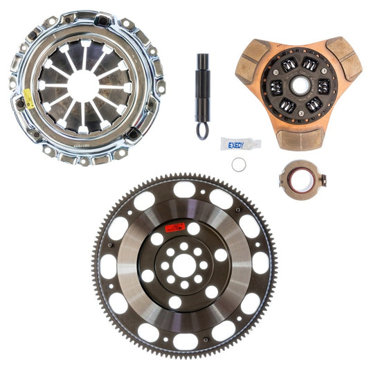 Exedy 2002-2006 Acura RSX Base L4 Stage 2 Cerametallic Clutch Thick Disc Incl. HF02 Lightweight FW - awdtuningtx
