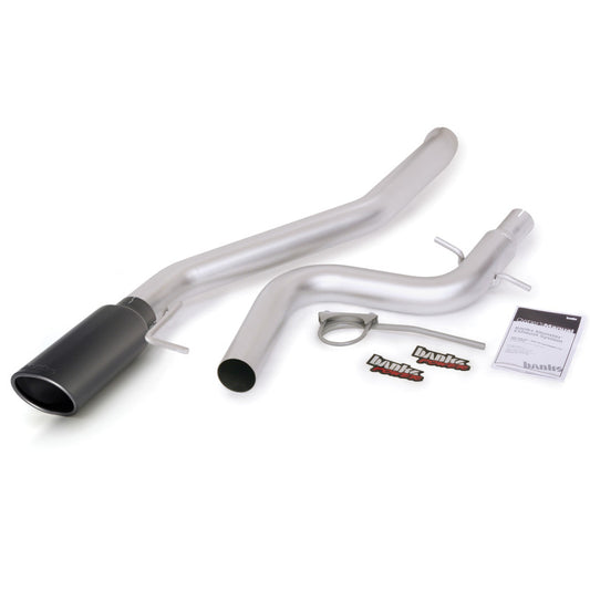 Banks Power 11-13 VW Jetta Sedan/Wagon 2.0L TDI Monster Exhaust Sys - SS Single Exhaust w/ Black Tip - awdtuningtx