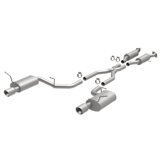 MagnaFlow 11-12 Dodge Durango V8 5.7L Dual Split Rear Exit Stainless Cat Back Performance Exhaust - awdtuningtx