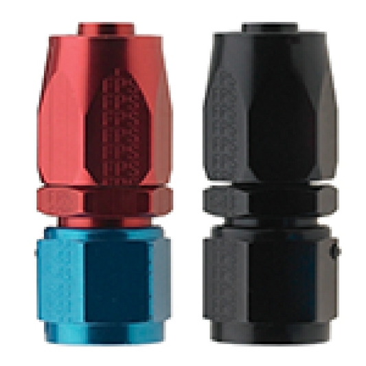 Fragola -12AN Straight Pro-Flow Hose End - Black - awdtuningtx