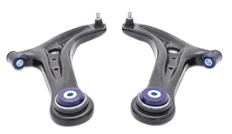 SuperPro 14-19 Ford Fiesta ST Front Lower Control Arm Set w/ Preinstalled SuperPro Bushings - awdtuningtx