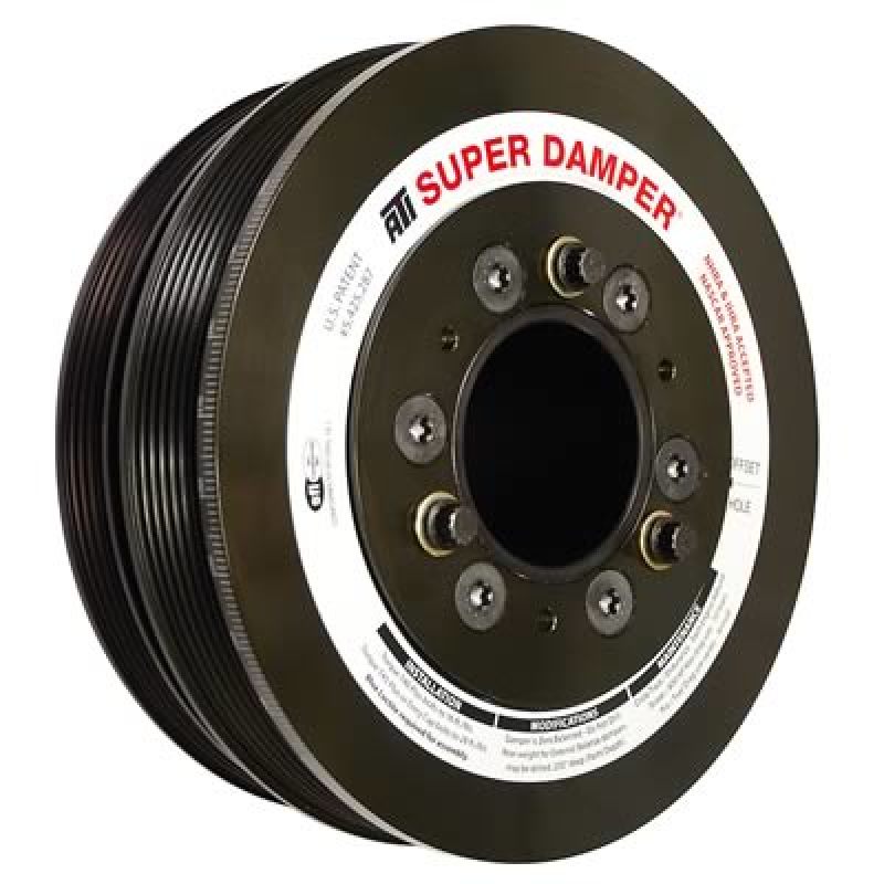 ATI Damper - 7.425in - Steel LW - 6/4 Grv - LS3 Camaro - 10-15 - Gen 3 Vortec Truck - LS - 3 Ring - awdtuningtx