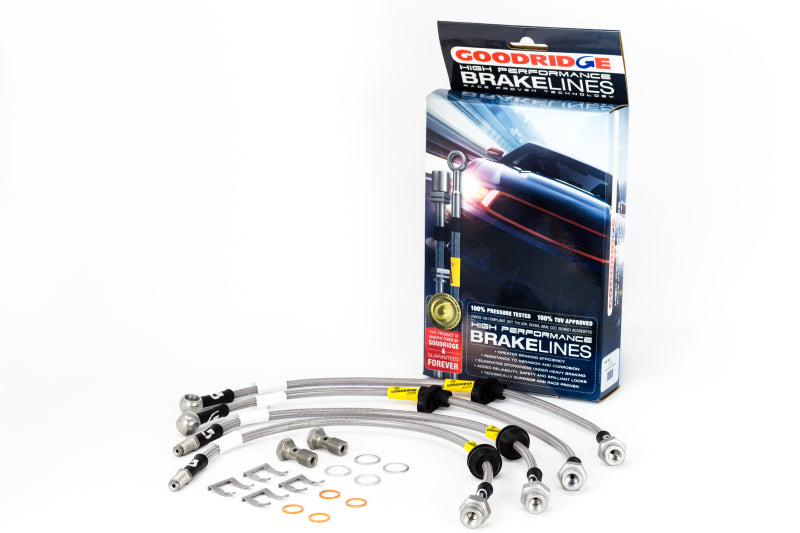 Goodridge 15-16 Ford Focus RS (RS MK3 Only) SS Brake Lines - awdtuningtx